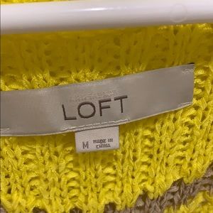 LOFT Sweaters - Loft strip Cardigan LOFT Sweaters - Loft strip Cardigan